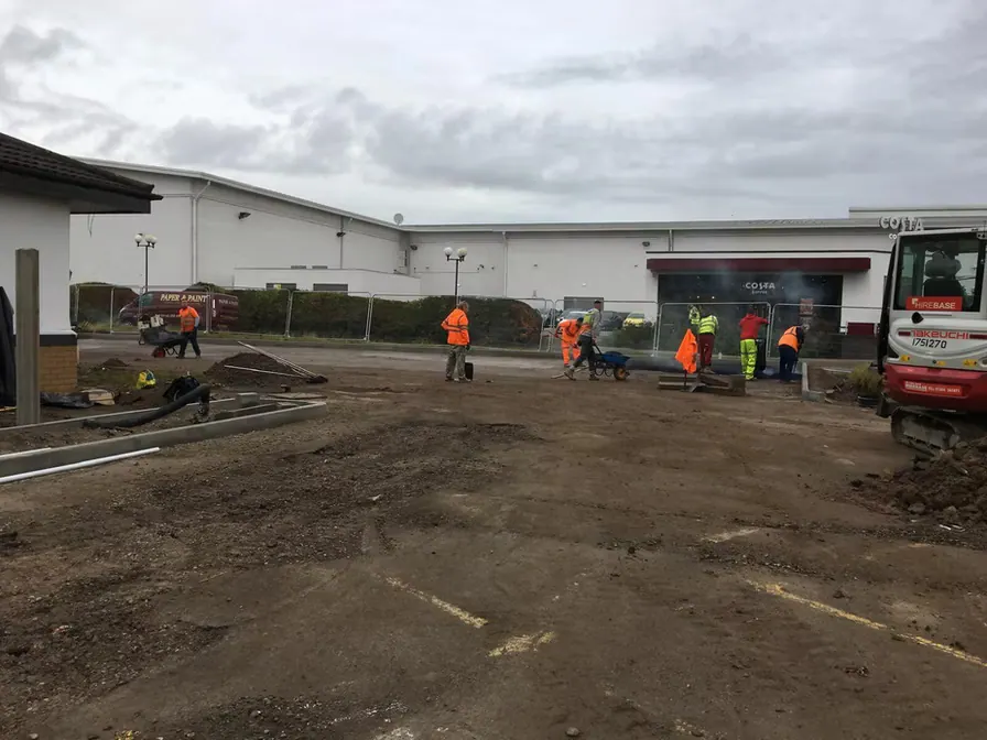 Site preparation before surfacing