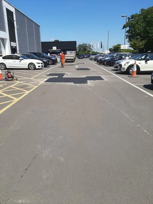 Damaged Roads project finished by our team
