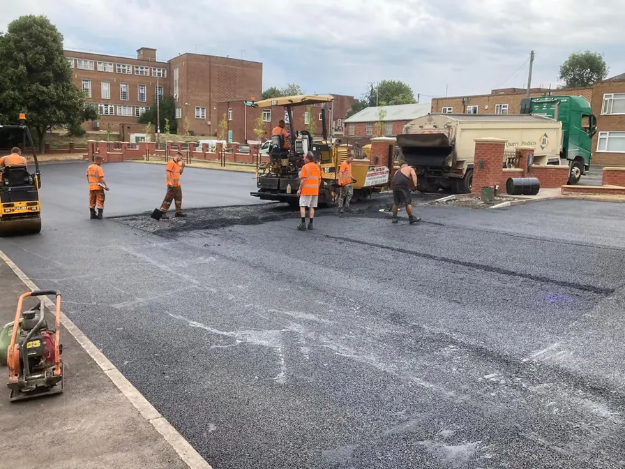 Asphalt Surfacing project finished by our team