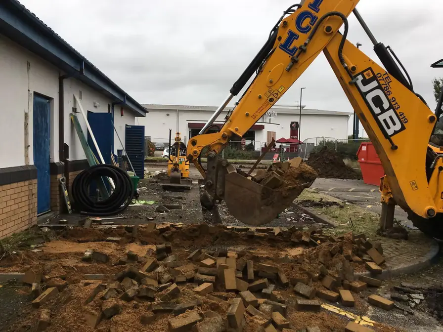 Civil Engineering work by SN Enterprises Ltd: Groundworks that give your surface a solid start