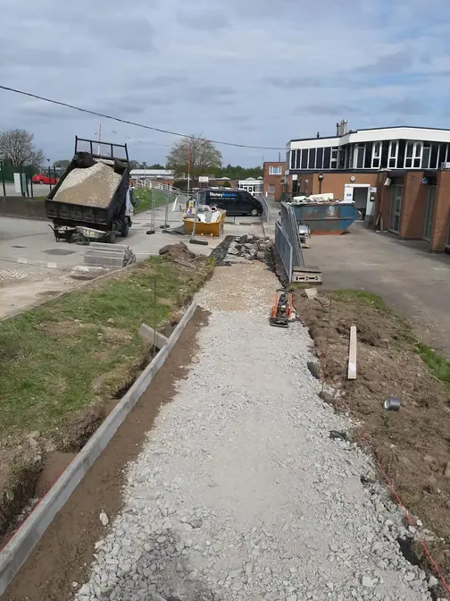 Concrete work by SN Enterprises Ltd: Concrete work built for loading, turning and standing weight