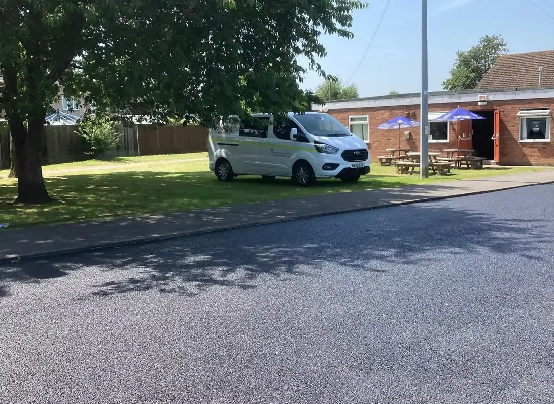 Line Marking work by SN Enterprises Ltd: Accessible parking that works for the people using it