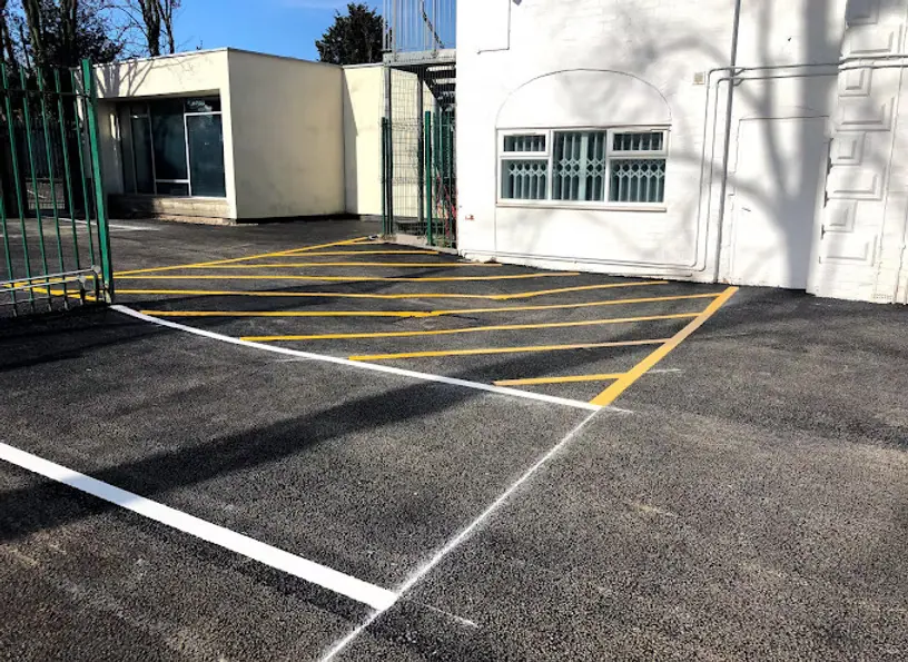 Line Marking work by SN Enterprises Ltd: Local Line Marking Nationwide